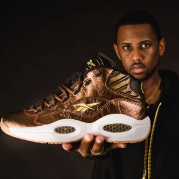 Reebok Other - Reebok Question Mid X Villa "Liberty Bell Brass"